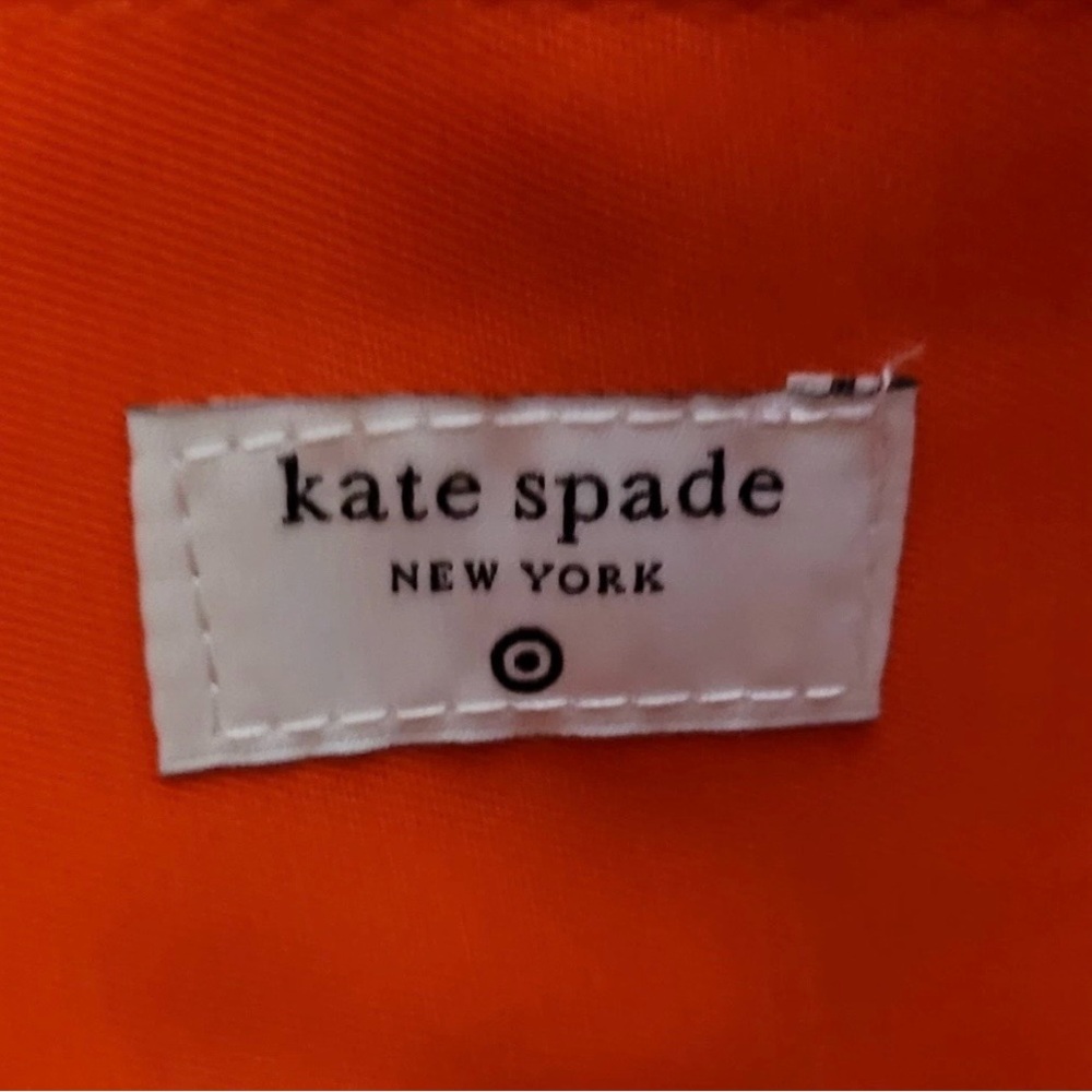Kate Spade Raffia Bow Tote Bag Red NWT - Picture 13 of 15